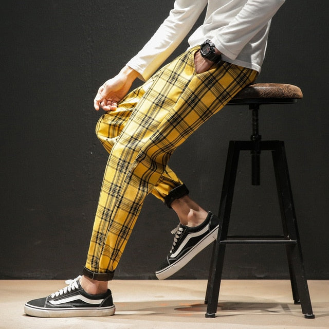 Men's Suit Pants Spring and Summer Plaid Dress Pants Korean Slim Business  Casual Formal Trousers Pantalon Homme : : Clothing, Shoes &  Accessories