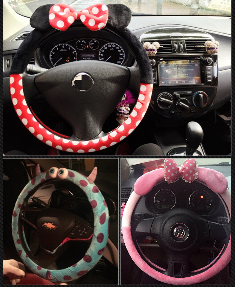 Kawaii Wheel Cover Cartoon car auto accessories interior for car