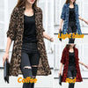 Leopard Cardigans Women's Summer Blouses Long Kimono Cape Female Lapel Tunic-Dollar Bargains Online Shopping Australia