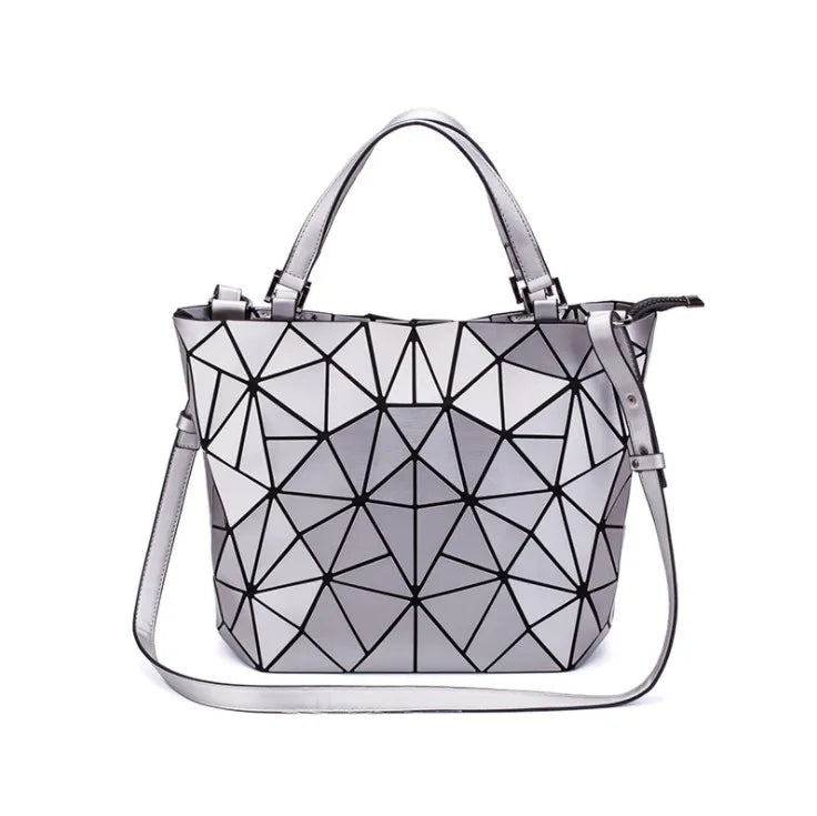 Female Top-Handle Bag Hologram Frosted matte crossbody Bag High quality bucket bag Geometric handbag-Dollar Bargains Online Shopping Australia