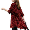 Leopard Cardigans Women's Summer Blouses Long Kimono Cape Female Lapel Tunic-Dollar Bargains Online Shopping Australia