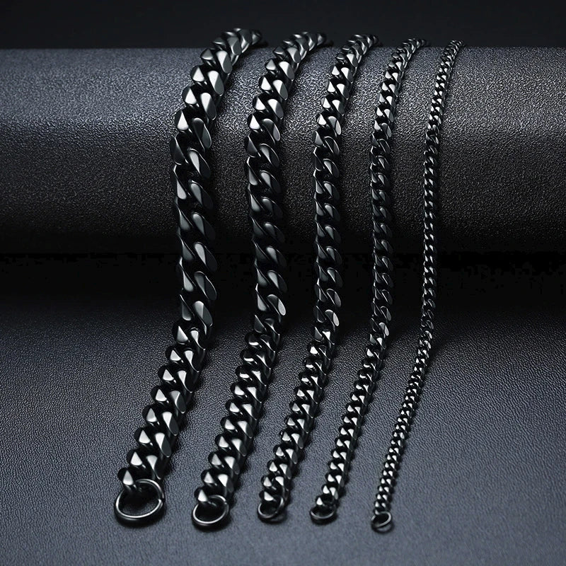 Mens Bracelet Link Chain Bracelet, Stainless Steel Jewelry Gift for Him-Dollar Bargains Online Shopping Australia