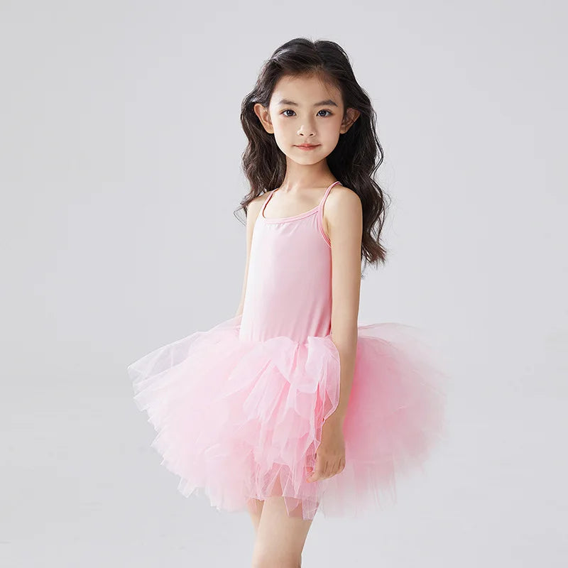 Ballet TuTu Dress Professional Kids Dancing Party Dress Performance Costume Princess Wedding Dress-Dollar Bargains Online Shopping Australia