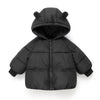 Kid Thicken Fashion Cotton Coat Boy Children Solid Cardigan Hooded Long Sleeve Tops Girl Baby Warm Casual Jacket-Dollar Bargains Online Shopping Australia