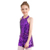 Kids Girls Shiny Sequin Halter Party Bodysuit Christmas Birthday Wedding Evening Costume Jazz Dance Stage Performance Jumpsuit-Dollar Bargains Online Shopping Australia