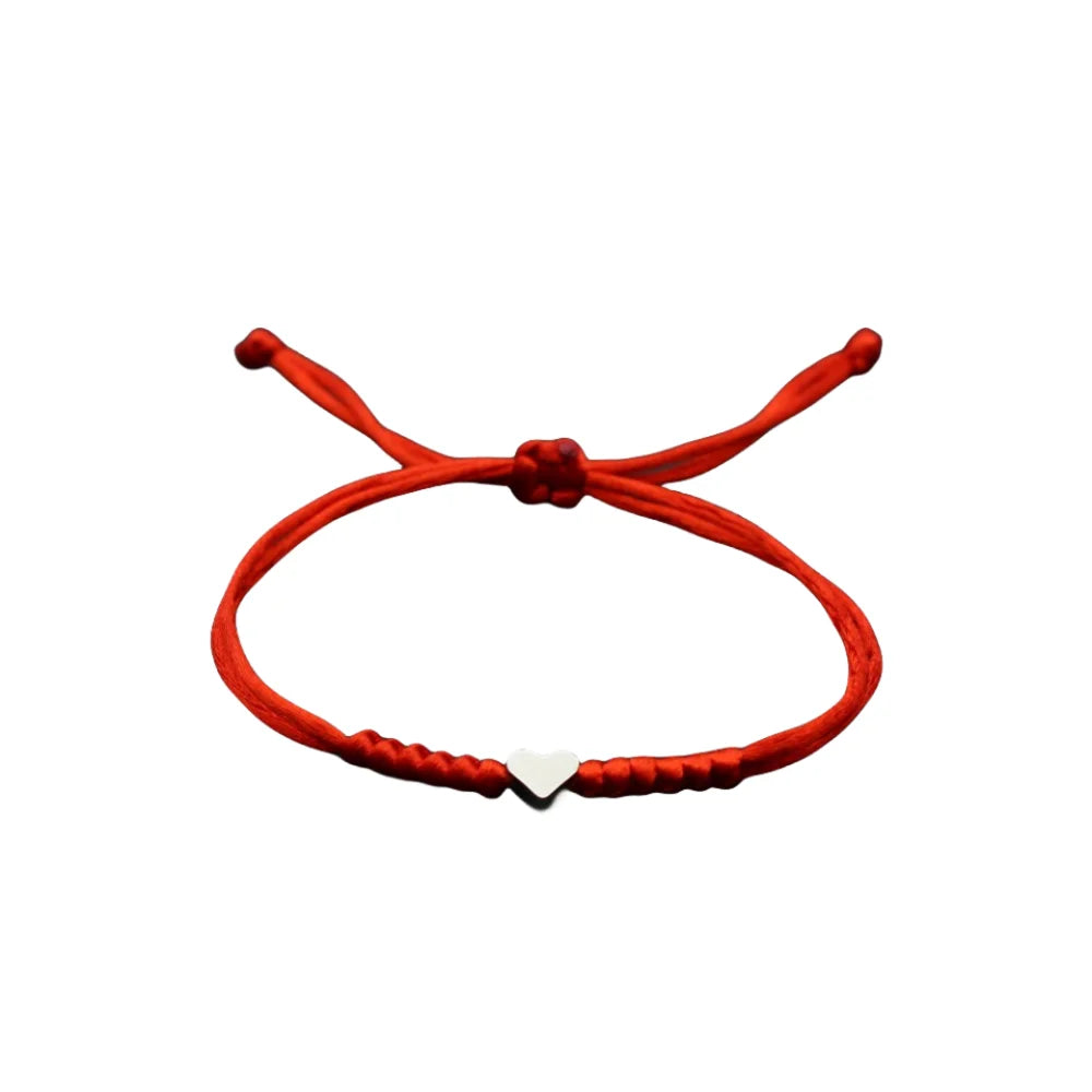 Love Bracelet Red String Bracelet Couple Hand-Woven Adjustable Red Rope Bracelet Jewelry-Dollar Bargains Online Shopping Australia