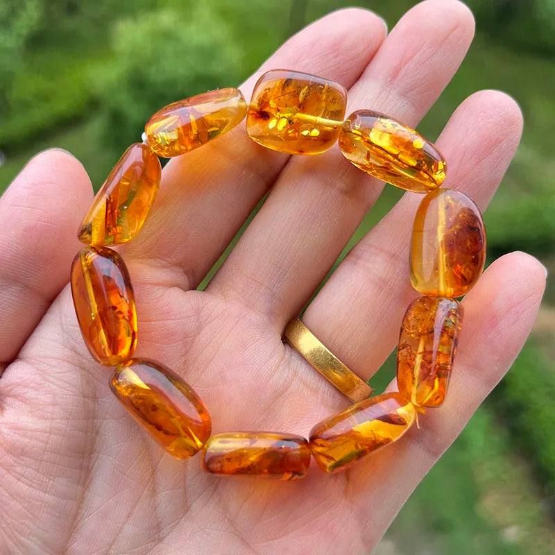 Amber Bracelets Natural Beads Baltic Energy Gemstone Healing Jewelry-Dollar Bargains Online Shopping Australia