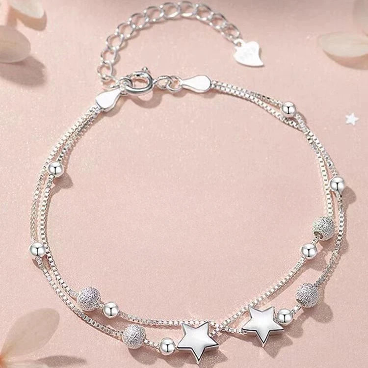 Sterling Silver Beads Charm Bracelets For Women Luxury Hollow Adjustable Lucky Ball Bracelet Wedding Party Fine Jewelry Gift-Dollar Bargains Online Shopping Australia