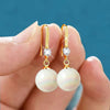 Exquisite Fashion Silver Color Water Imitation Pearls Drop Earrings for Women Shiny-Dollar Bargains Online Shopping Australia