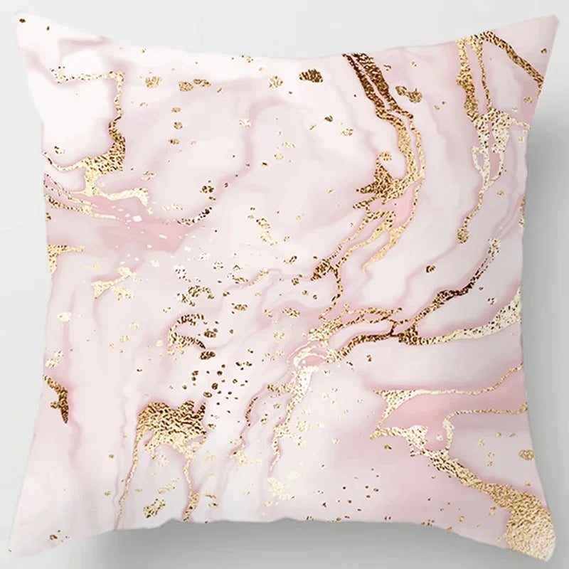 Pink cute love printing square pillowcase, home decoration, car sofa cushion cover-Dollar Bargains Online Shopping Australia