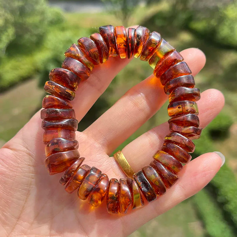 Amber Bracelets Natural Beads Baltic Energy Gemstone Healing Jewelry-Dollar Bargains Online Shopping Australia