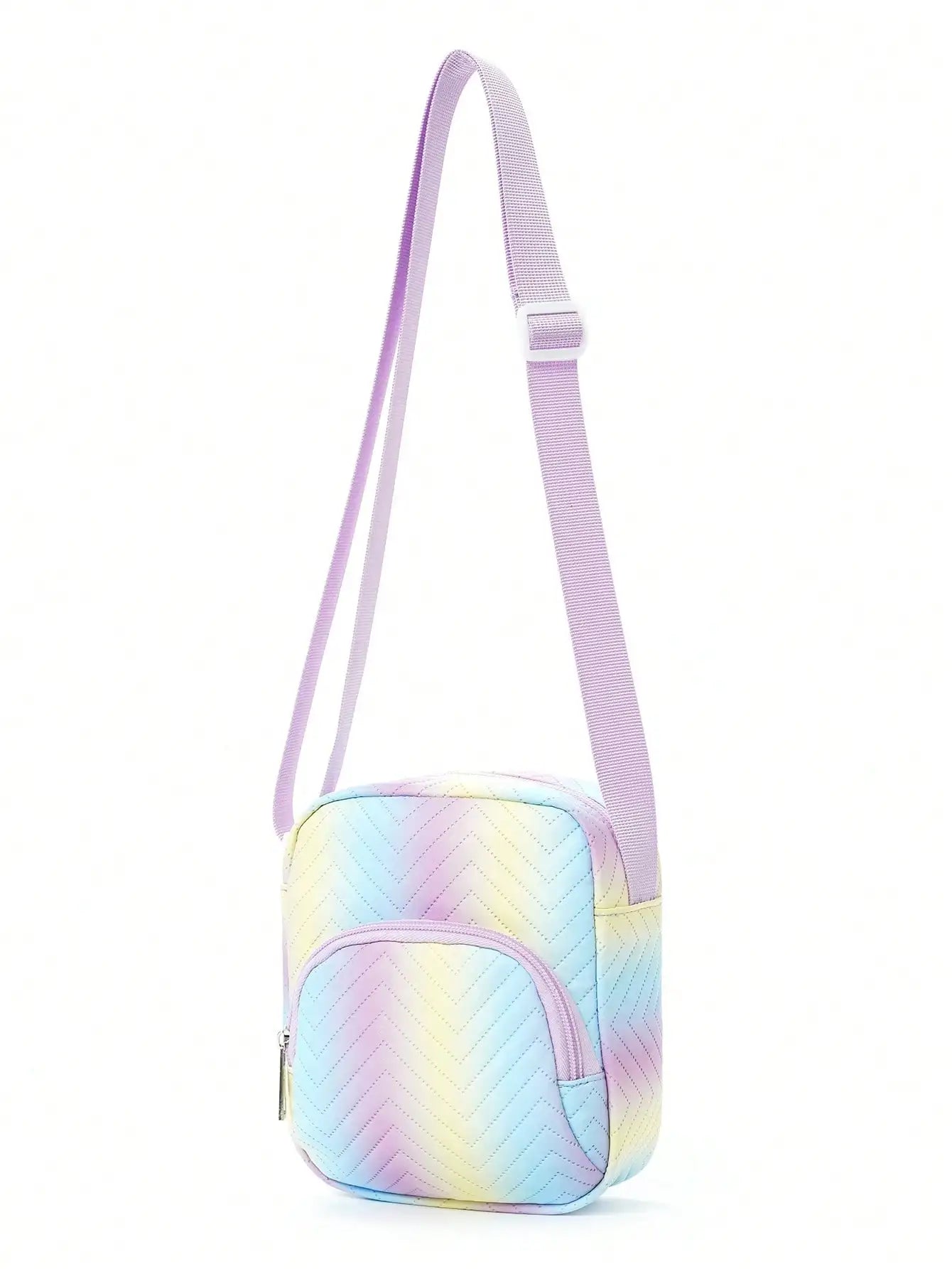 Girls Chevron Square Bag Ombre PU-Dollar Bargains Online Shopping Australia