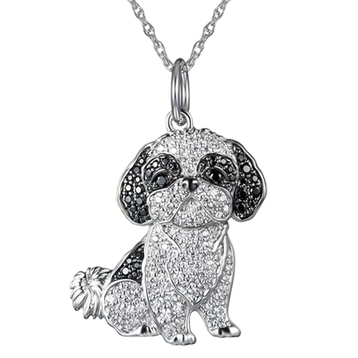 Schnauzer Dog Pendant Necklace Women Pet Puppy Jewelry Animal Accessories Dog Lovers-Dollar Bargains Online Shopping Australia