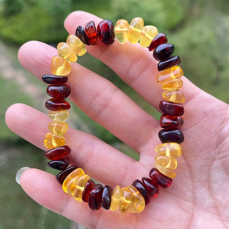 Amber Bracelets Natural Beads Baltic Energy Gemstone Healing Jewelry-Dollar Bargains Online Shopping Australia