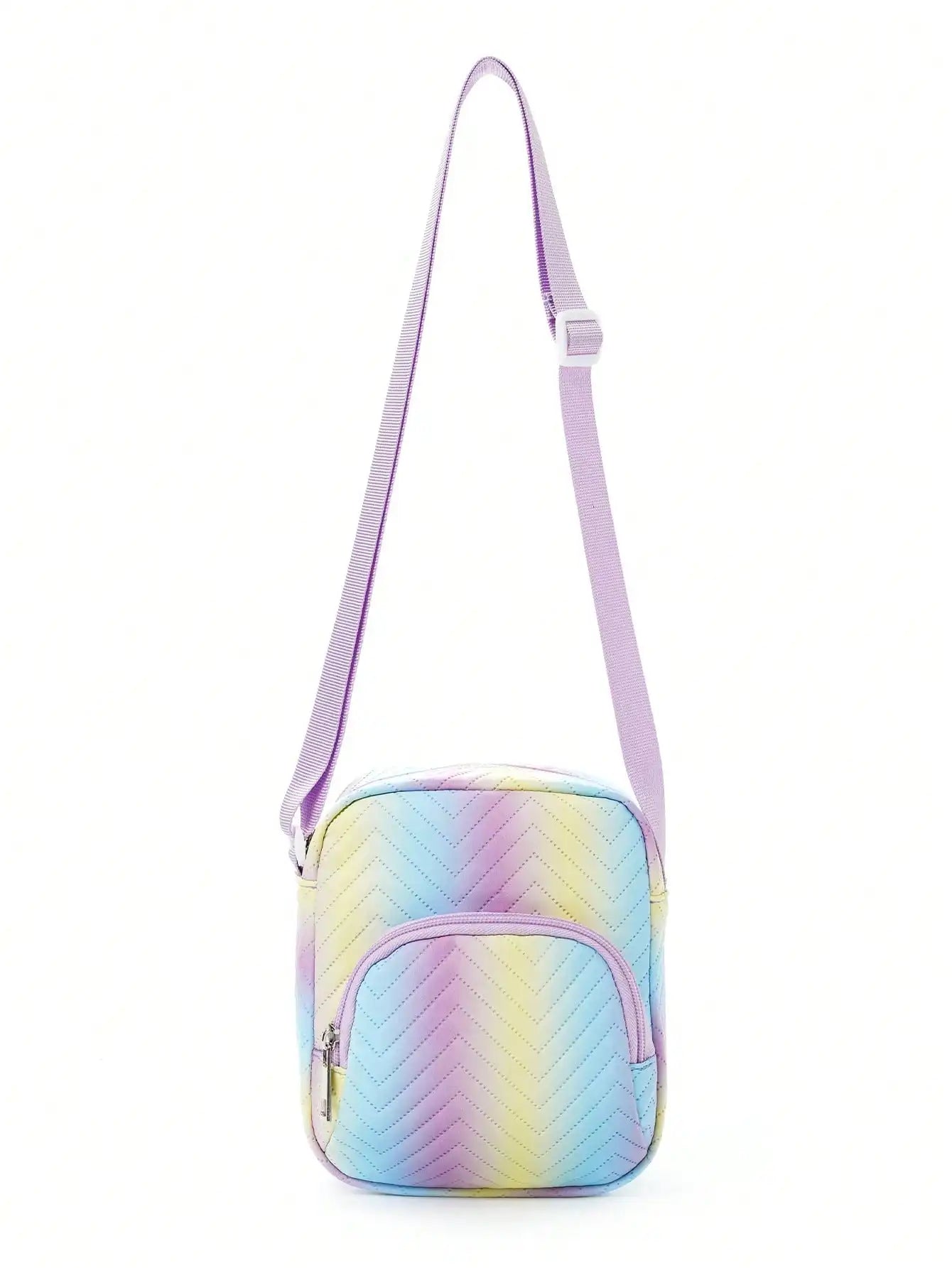 Girls Chevron Square Bag Ombre PU-Dollar Bargains Online Shopping Australia