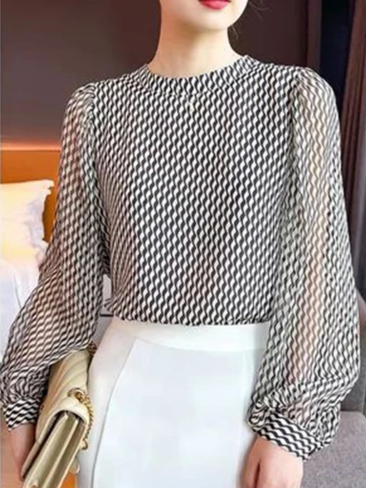 Women's chiffon Blouse for a Chic Look Fashion Luxury Women's Tops-Dollar Bargains Online Shopping Australia