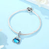 Silver Bracelets Bangles Crystal Ball Love Heart Clasp Beads Charms Moments Bracelet For Women DIY Jewelry-Dollar Bargains Online Shopping Australia