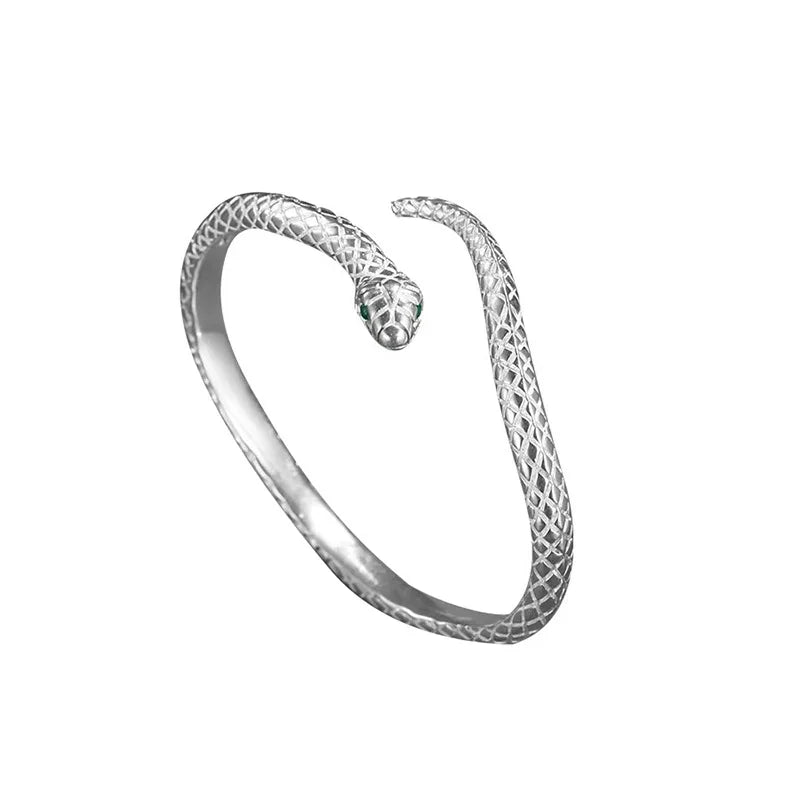 Silver Snake Shape Bracelet Charm Temperament Bracelet Birthday Party Gift Beautiful Jewelry-Dollar Bargains Online Shopping Australia