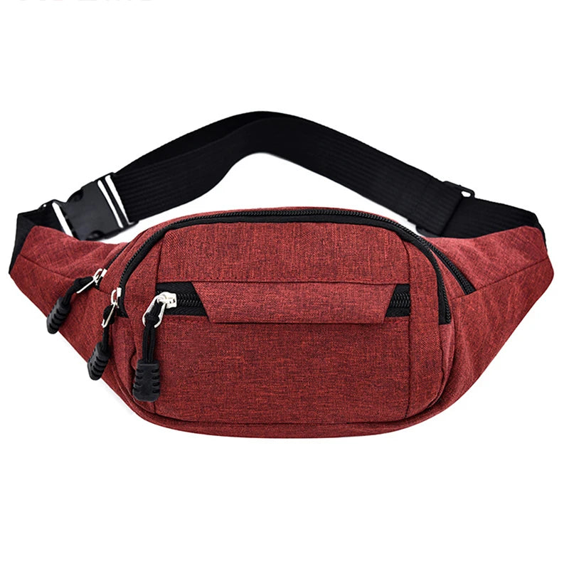 Hip Belly Banana Bum Chest Belt For Men Women Waist Bag Male Female Fanny Pack Pouch Purse Kidney Row Bumbag-Dollar Bargains Online Shopping Australia