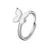 Fidget Spinner Ring Anxiety for Women Multiple Crystal Flower Eye Butterfly Animal Ring Rotate Anti Stress Wedding Jewerly-Dollar Bargains Online Shopping Australia