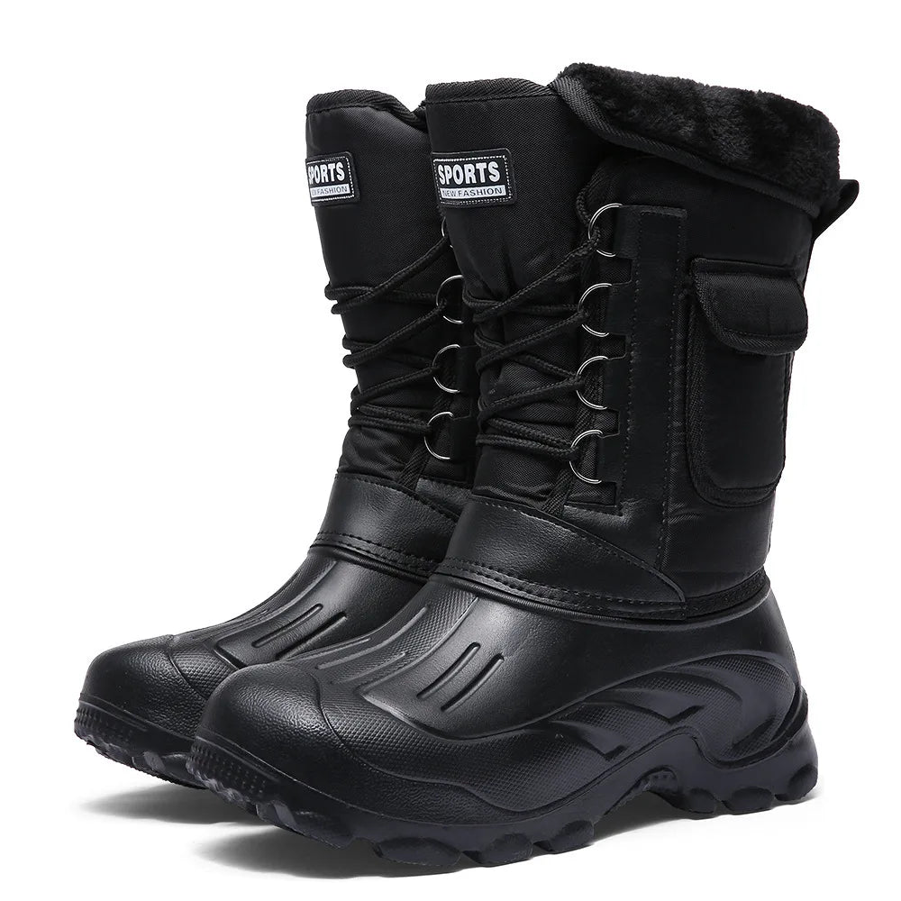 Outdoor Sports Men Boots Waterproof Shoes Men Light Rain Boots Fishing Boots Winter Snow Boots New-Dollar Bargains Online Shopping Australia