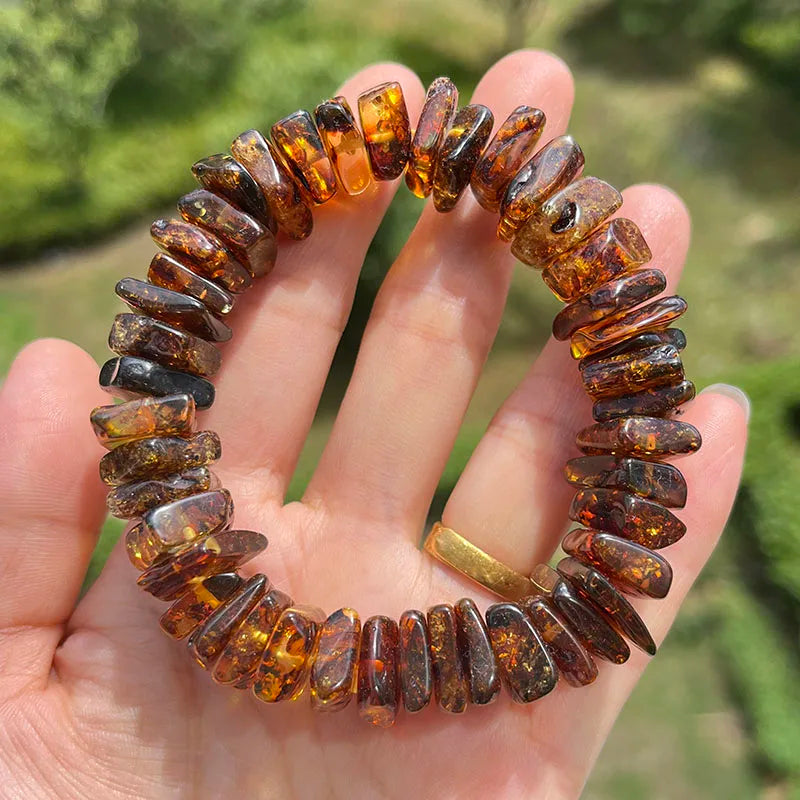 Amber Bracelets Natural Beads Baltic Energy Gemstone Healing Jewelry-Dollar Bargains Online Shopping Australia