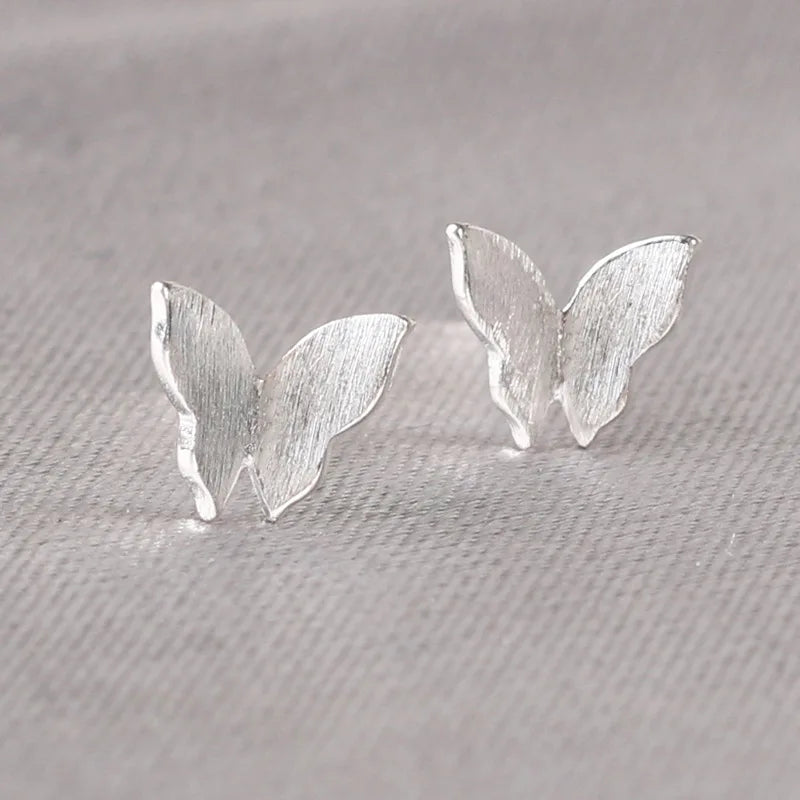 925 Silver Needles Lovely Mini Stud Earrings Women Cute Heart Star Moon Daisy Christmas Xmas Planet Butterfly Ear Studs-Dollar Bargains Online Shopping Australia