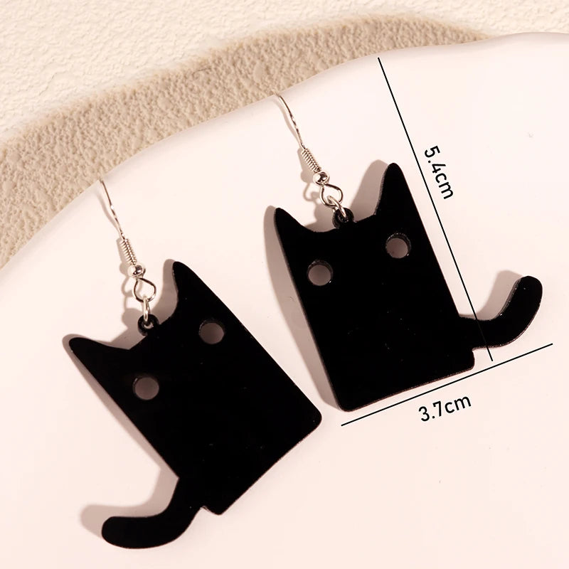 Earrings For Women Girls Hip Hop Cute Exaggeration Special Creativity Jewelry Cartoon Animal Alien Frog Duck Goose Cat-Dollar Bargains Online Shopping Australia