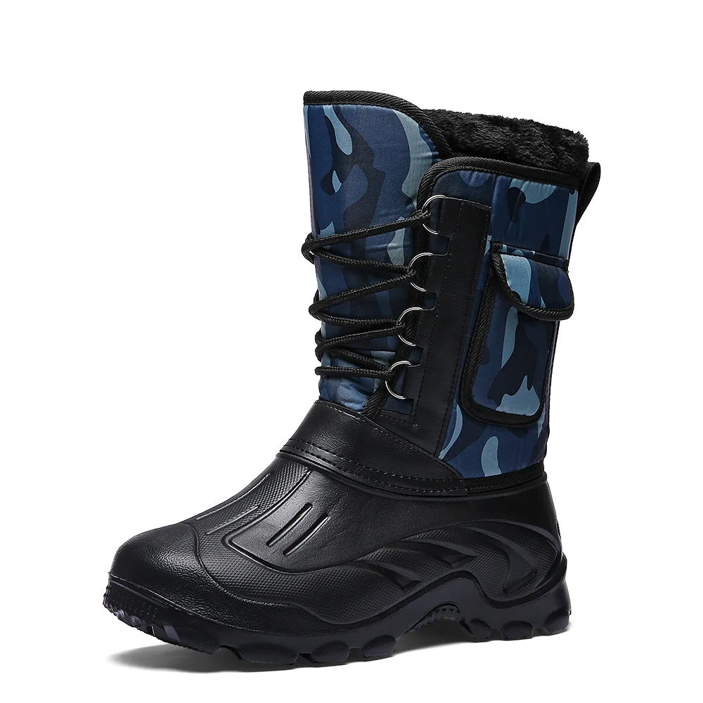 Outdoor Sports Men Boots Waterproof Shoes Men Light Rain Boots Fishing Boots Winter Snow Boots New-Dollar Bargains Online Shopping Australia