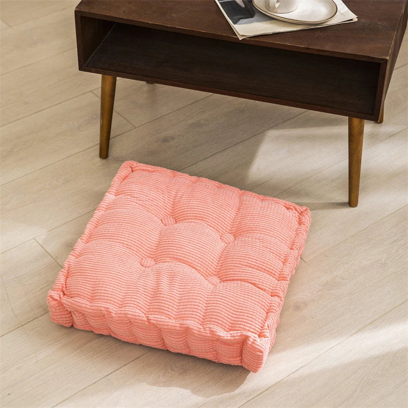 Thicken Square Corncob Tatami Seat Office Chair Cushion Soft Sofa for Home Floor Decor Textile Knee Pillow-Dollar Bargains Online Shopping Australia