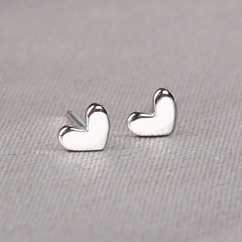 925 Silver Needles Lovely Mini Stud Earrings Women Cute Heart Star Moon Daisy Christmas Xmas Planet Butterfly Ear Studs-Dollar Bargains Online Shopping Australia