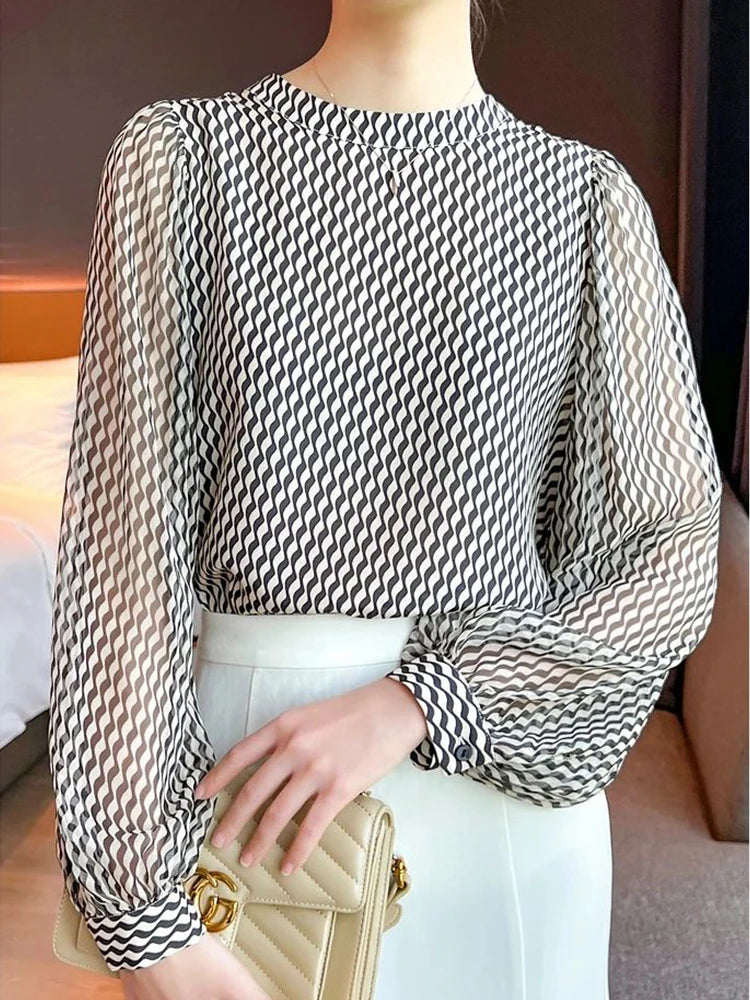 Women's chiffon Blouse for a Chic Look Fashion Luxury Women's Tops-Dollar Bargains Online Shopping Australia