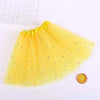 Kids Baby Star Glitter Dance Tutu Skirt For Girl Sequin 3 Layers Tulle Toddler Lace Pettiskirt Children Chiffon-Dollar Bargains Online Shopping Australia