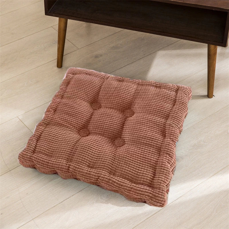 Thicken Square Corncob Tatami Seat Office Chair Cushion Soft Sofa for Home Floor Decor Textile Knee Pillow-Dollar Bargains Online Shopping Australia