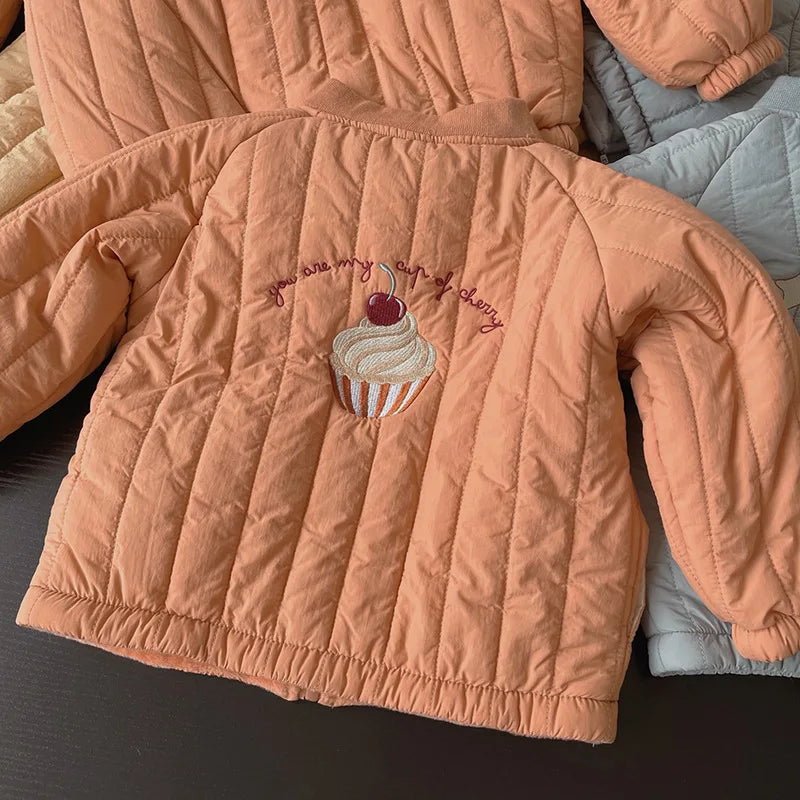 Winter Kids Plush Coat Children's Cotton Thicken Jacket Down Parkas Baby Snow Wear-Dollar Bargains Online Shopping Australia