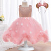 first birthday party fluffy mesh Tutu Dress New Flower Girl irregular skirt dress wedding party dinner dress-Dollar Bargains Online Shopping Australia