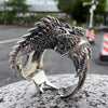 Dragon Rings Gothic Punk Style Pterosaur Wings Opening Adjustable Rings Vintage Jewelry Accessories Gifts-Dollar Bargains Online Shopping Australia