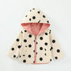 Children Jackets Girls Double Sided Outerwear Toddler Sport Coats Kids Hooded Clothing Spring Autumn Boys Polka Dot Trench Coat-Dollar Bargains Online Shopping Australia