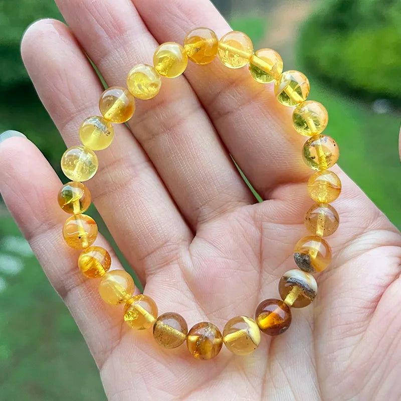 Amber Bracelets Natural Beads Baltic Energy Gemstone Healing Jewelry-Dollar Bargains Online Shopping Australia