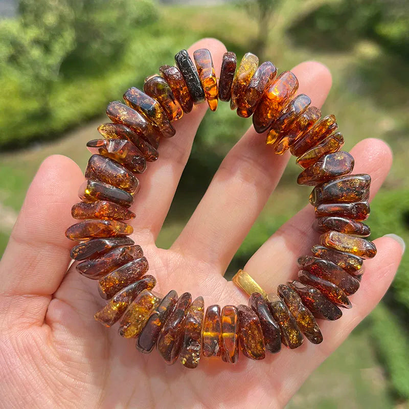 Amber Bracelets Natural Beads Baltic Energy Gemstone Healing Jewelry-Dollar Bargains Online Shopping Australia