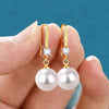 Exquisite Fashion Silver Color Water Imitation Pearls Drop Earrings for Women Shiny-Dollar Bargains Online Shopping Australia