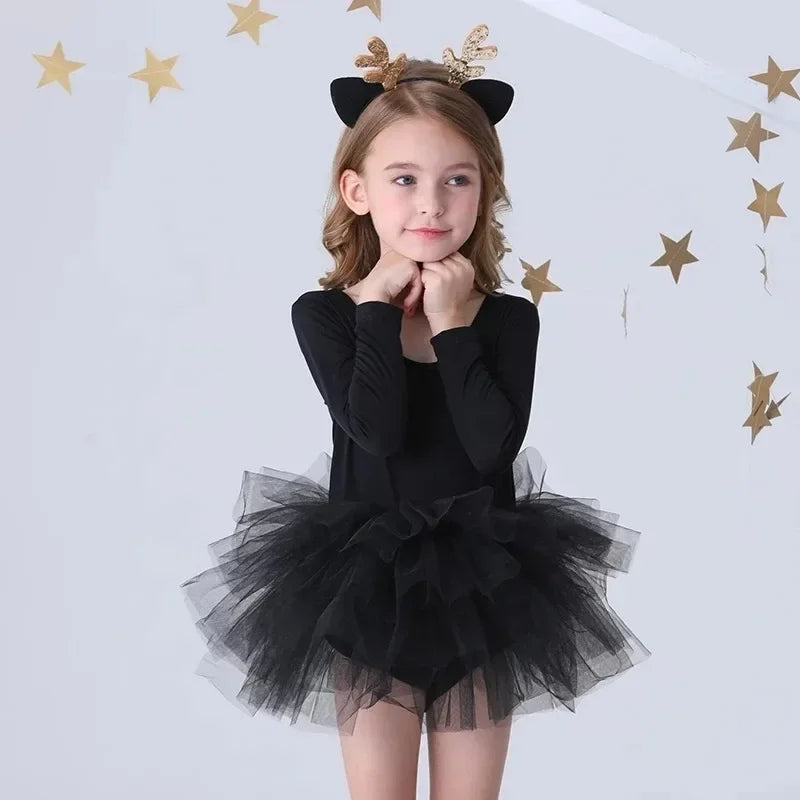 Ballet TuTu Dress Professional Kids Dancing Party Dress Performance Costume Princess Wedding Dress-Dollar Bargains Online Shopping Australia