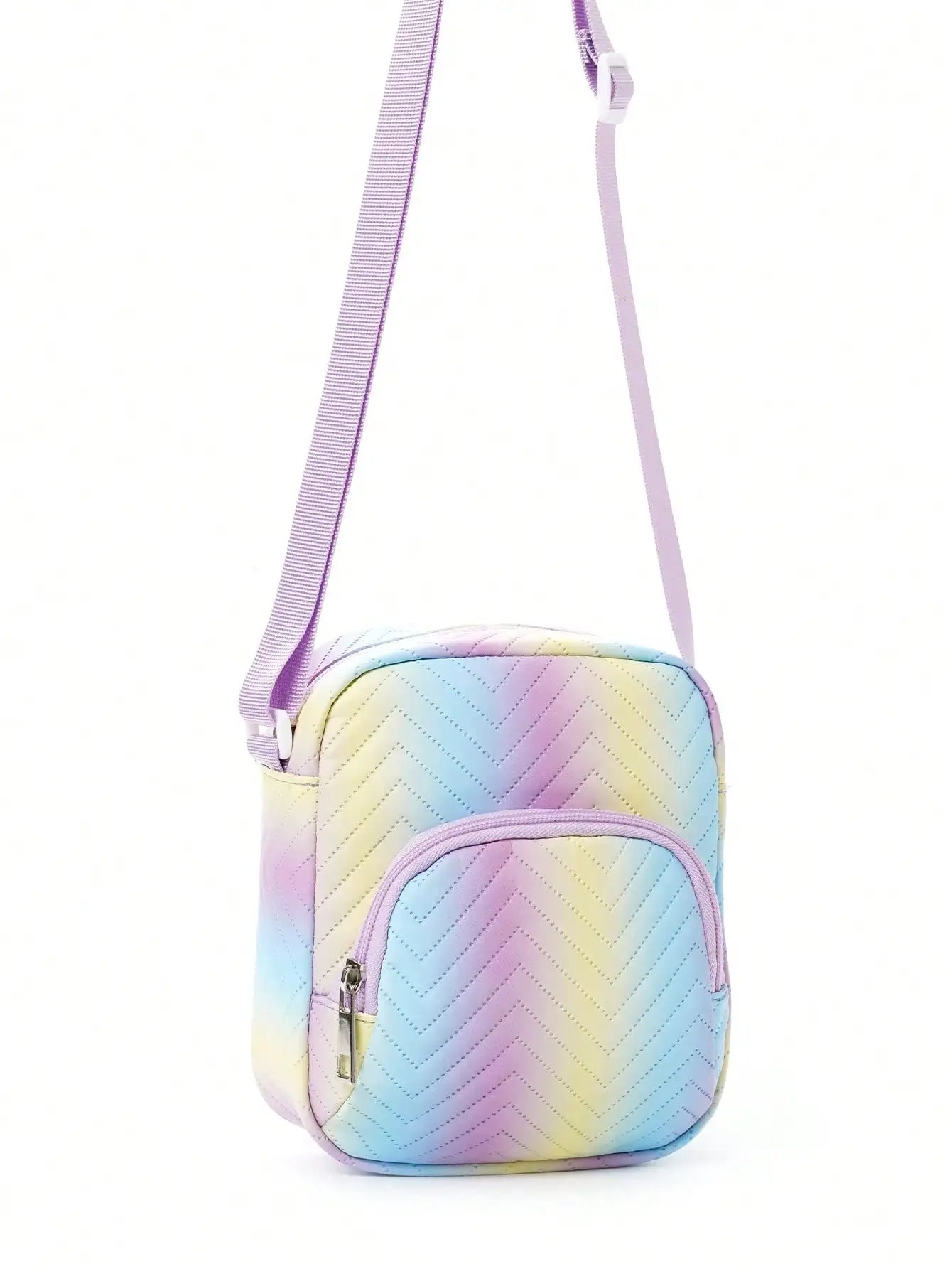 Girls Chevron Square Bag Ombre PU-Dollar Bargains Online Shopping Australia