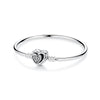 Silver Bracelets Bangles Crystal Ball Love Heart Clasp Beads Charms Moments Bracelet For Women DIY Jewelry-Dollar Bargains Online Shopping Australia