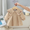 Long-sleeved Embroidered Coat Baby Infant Kids Children Windbreaker Contracted Leisure-Dollar Bargains Online Shopping Australia