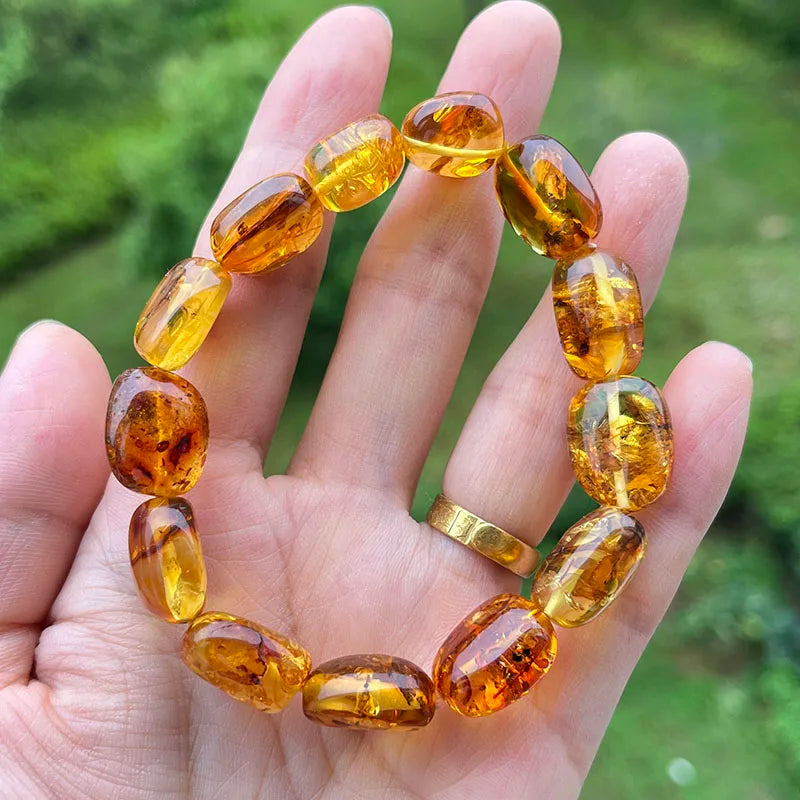 Amber Bracelets Natural Beads Baltic Energy Gemstone Healing Jewelry-Dollar Bargains Online Shopping Australia