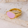 Opal Stone Rings For Women Vintage Wedding Open Adjustable Finger Ring Fashion-Dollar Bargains Online Shopping Australia