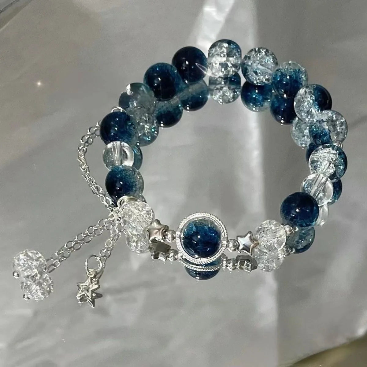 Galaxy Hanging Super Fairy Star Bracelet Women Versatile And Sweet Girlfriend Accessories-Dollar Bargains Online Shopping Australia