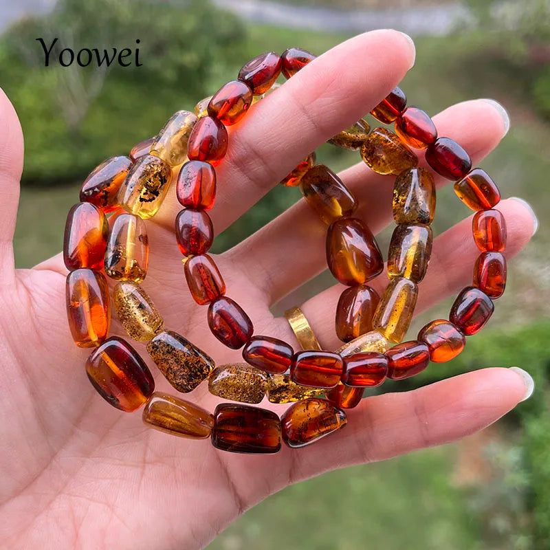 Amber Bracelets Natural Beads Baltic Energy Gemstone Healing Jewelry-Dollar Bargains Online Shopping Australia