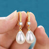 Exquisite Fashion Silver Color Water Imitation Pearls Drop Earrings for Women Shiny-Dollar Bargains Online Shopping Australia